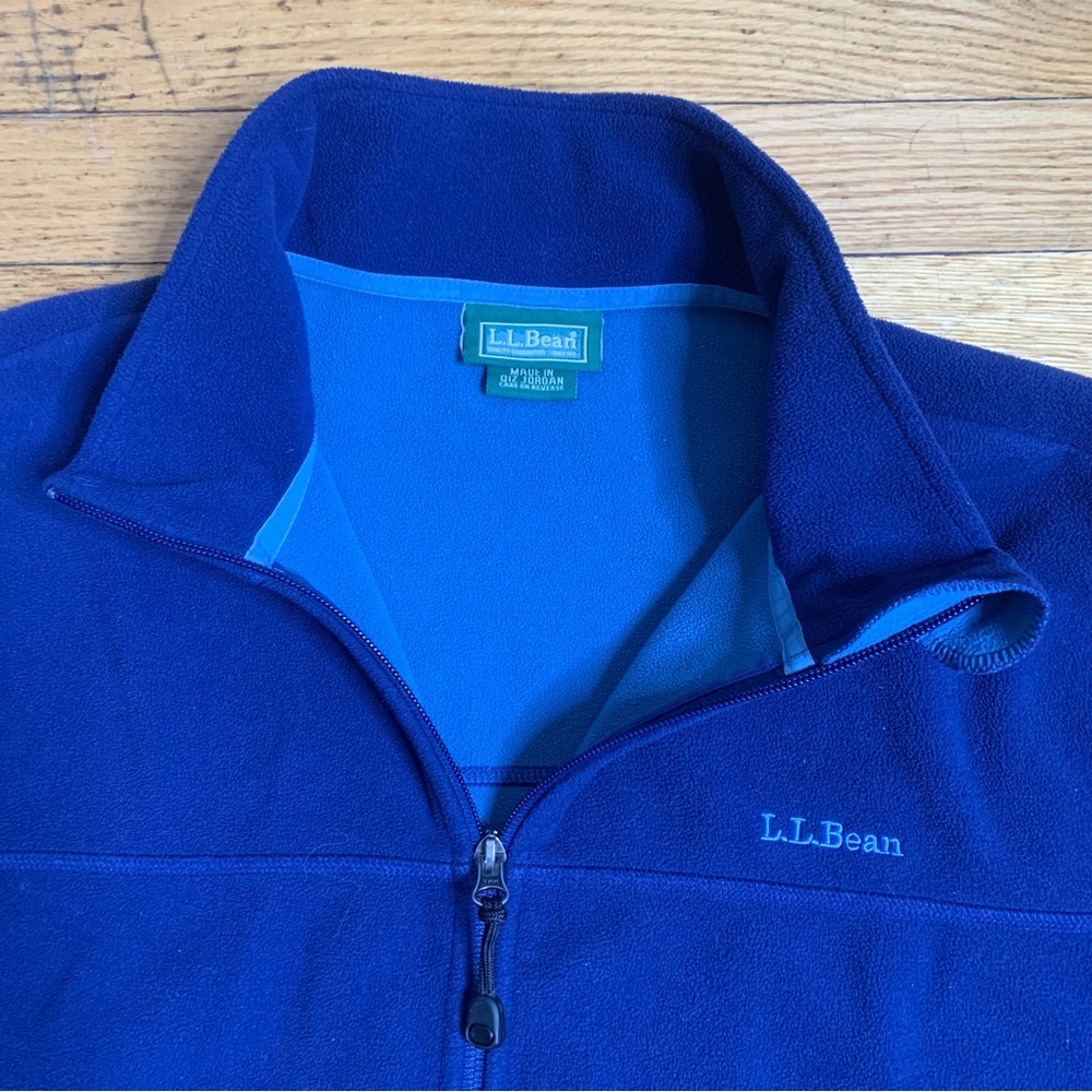 L.L. Bean Polartec Zip Up Fleece